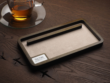 Logotrade promotional giveaway image of: Wooden desk organiser 1818121