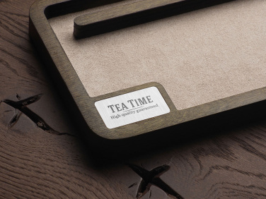 Logo trade promotional gift photo of: Wooden desk organiser 1818121