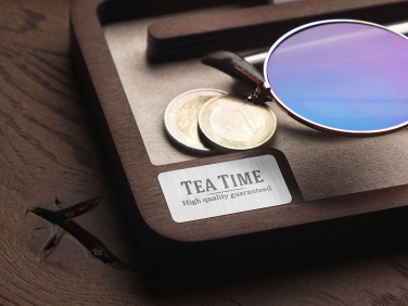 Logo trade promotional giveaway photo of: Wooden desk organiser 1818121