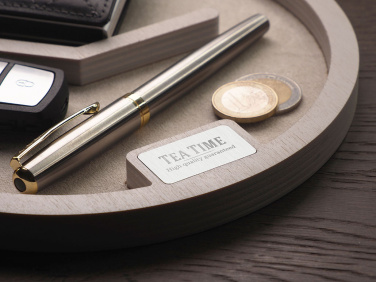 Logo trade promotional products image of: Wooden desk organiser 1817121