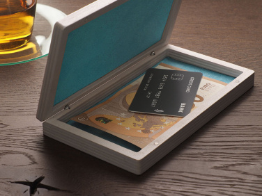 Logotrade business gifts photo of: Wooden bill box 1816121