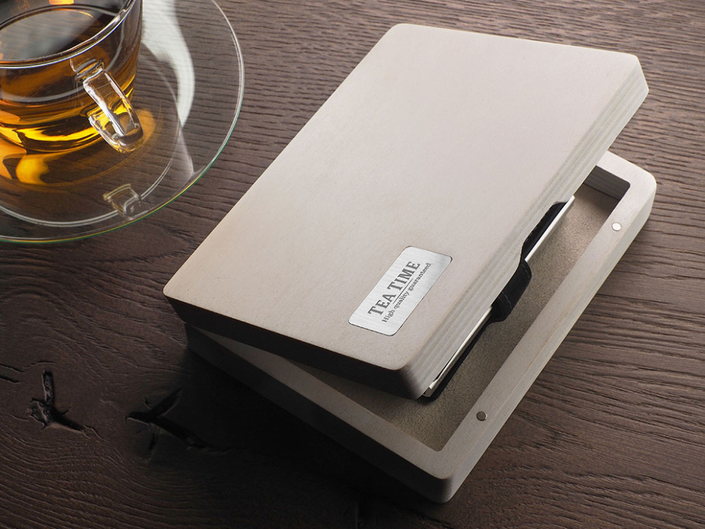 Logotrade corporate gift picture of: Wooden box 1819121