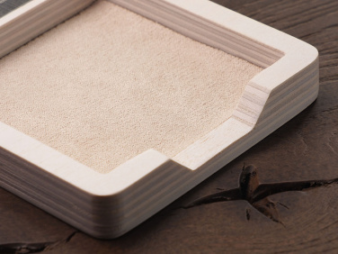 Logotrade advertising product picture of: Wooden memo card box 1832121