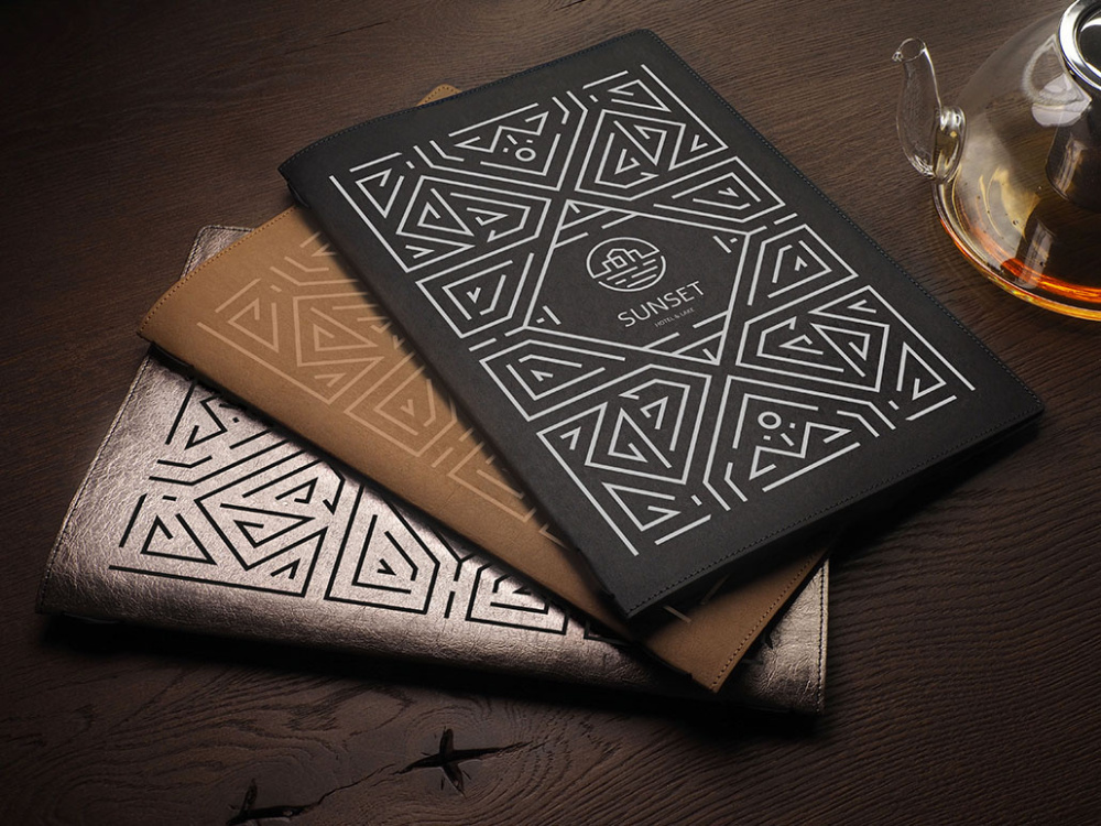 Logo trade promotional giveaways picture of: Menu cover Ambiente 1178302