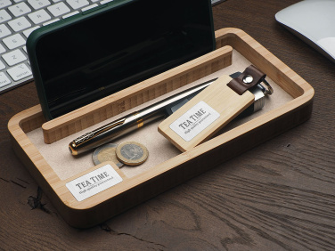 Logotrade advertising product image of: Wooden desk organiser 1818292