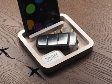 Logotrade advertising product image of: Wooden desk organiser 1846121