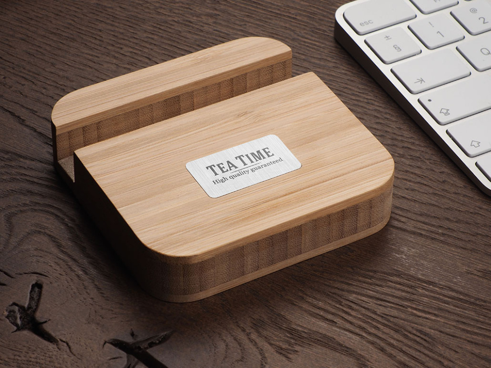 Logotrade advertising product image of: Wooden telephone stand 1847292