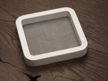 Logo trade promotional gifts image of: Wooden desk organiser 1849121