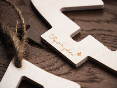 Logotrade promotional product picture of: Wooden Christmas Decoration 1855121