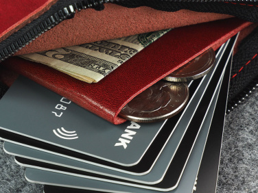 Logo trade promotional merchandise image of: Minimal wallet 1932141