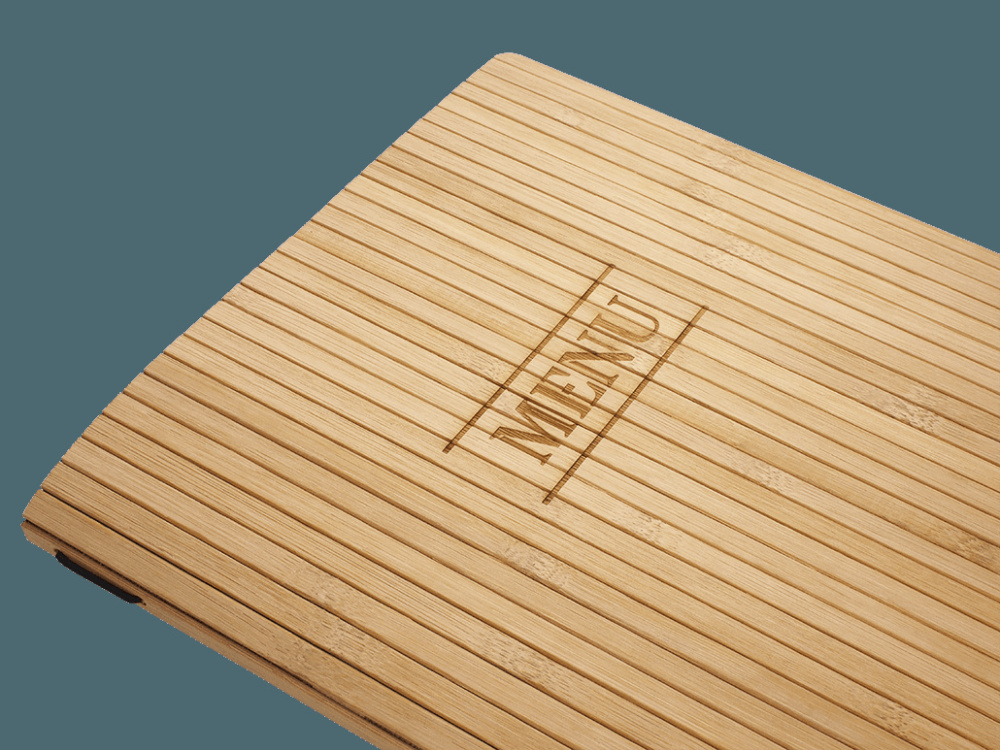 Logo trade business gift photo of: Menu cover Ambiente 1181145