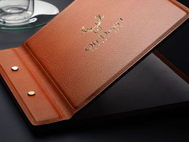 Logo trade promotional gift photo of: Menu cover 1085318