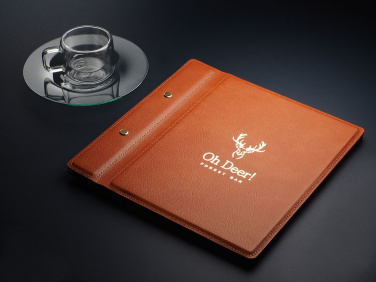 Logo trade promotional gifts image of: Menu cover 1085318