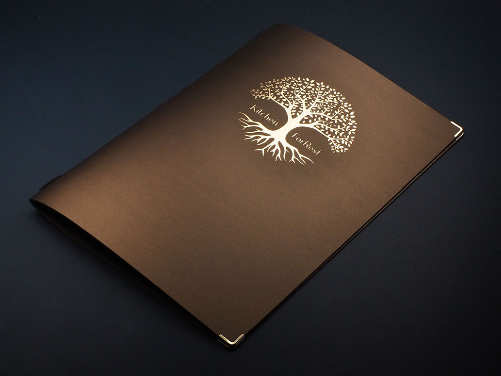 Logo trade promotional merchandise image of: Menu cover Ambiente 1178094