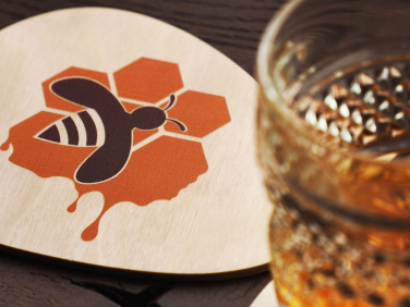 Logo trade promotional items image of: Coaster 1607121