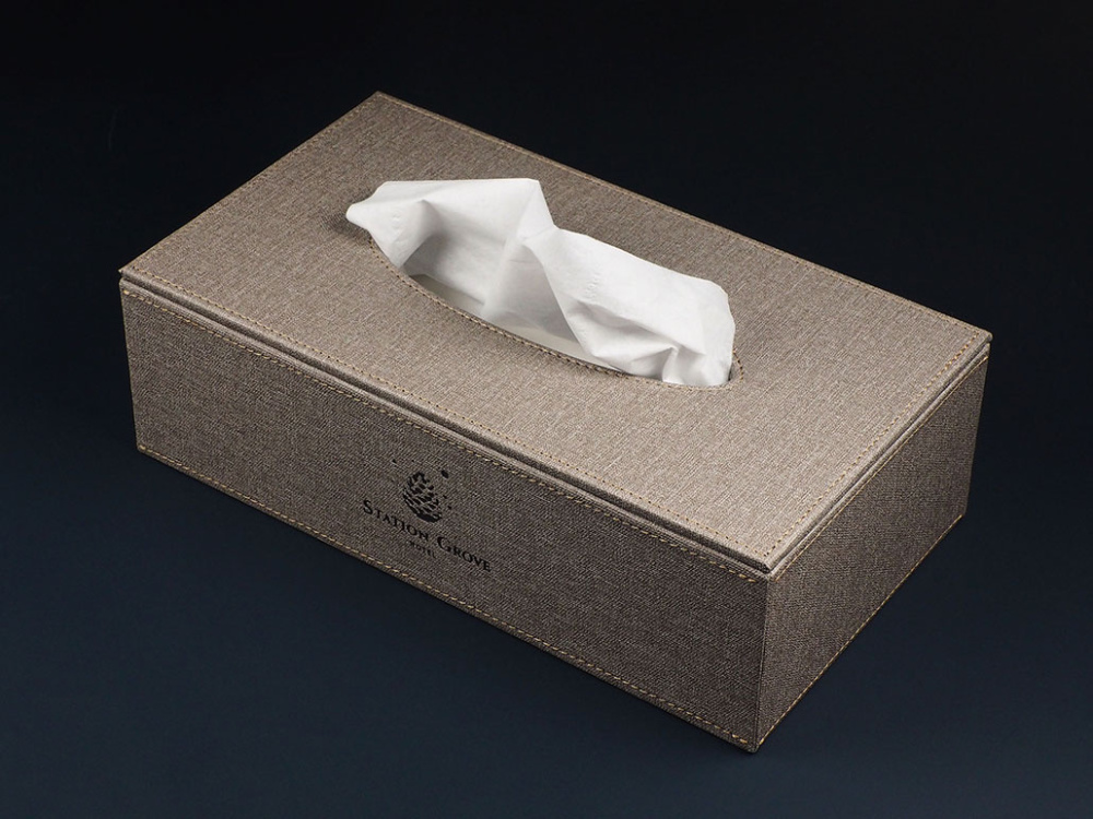 Logo trade corporate gifts image of: Tissue box 992321