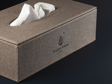 Logo trade corporate gifts picture of: Tissue box 992321