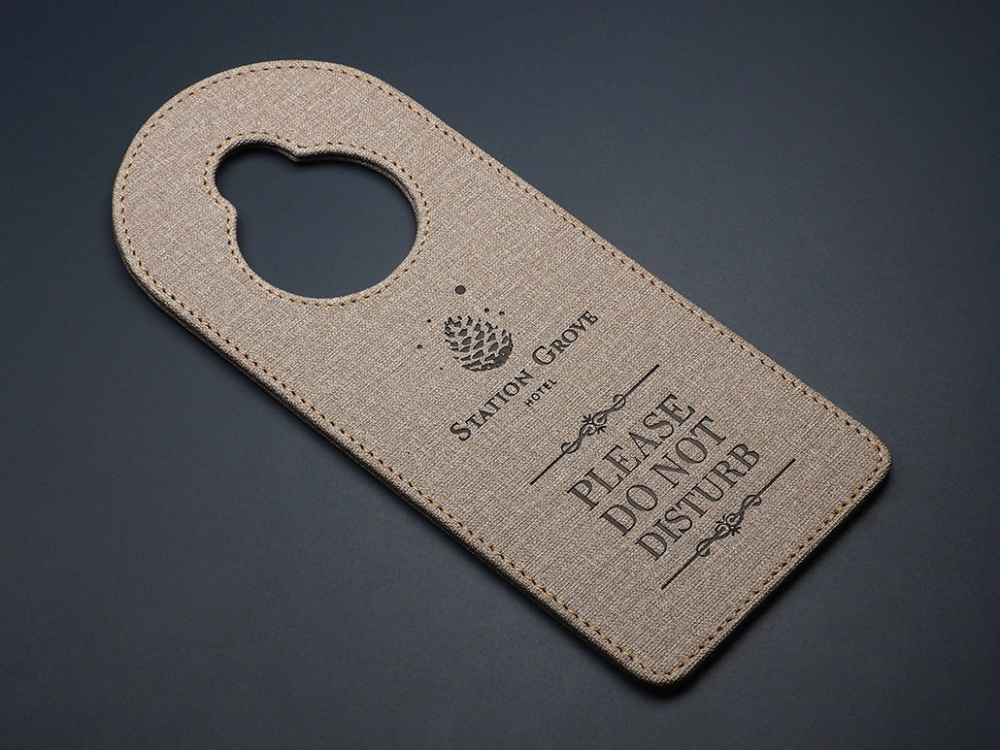 Logo trade promotional items image of: DND door sign 1111321