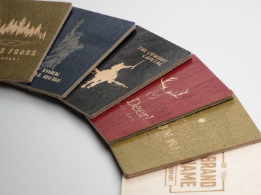 Logo trade advertising products image of: Wooden magnet 2034121