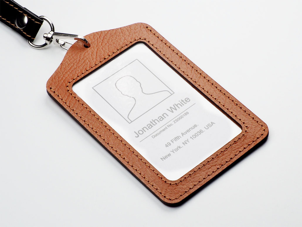 Logo trade advertising products picture of: ID Badge Holder 2038318