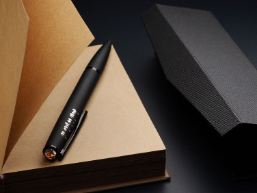 Logotrade corporate gifts photo of: Ball pen with AMBER stone 2070036