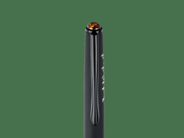 Logo trade promotional product photo of: Ball pen with AMBER stone 2070036