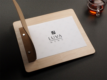 Logo trade promotional items image of: Menu cover 1211121