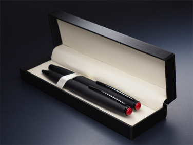 Logo trade promotional product photo of: Coral stone Pen set 1285036