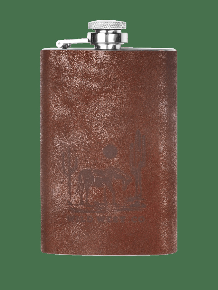 Logo trade business gifts image of: Hip flask 426325