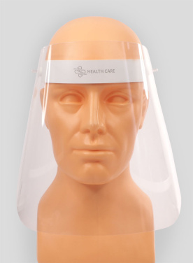 Logo trade promotional items image of: TEMIDA tilting face shield 1424162