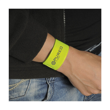 Logo trade advertising products picture of: SnapWrap fluorescent armband