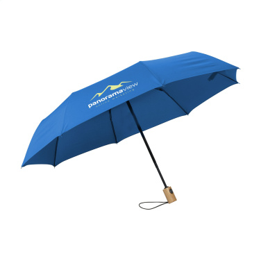 Logotrade advertising product picture of: Michigan foldable RCS RPET umbrella 21 inch
