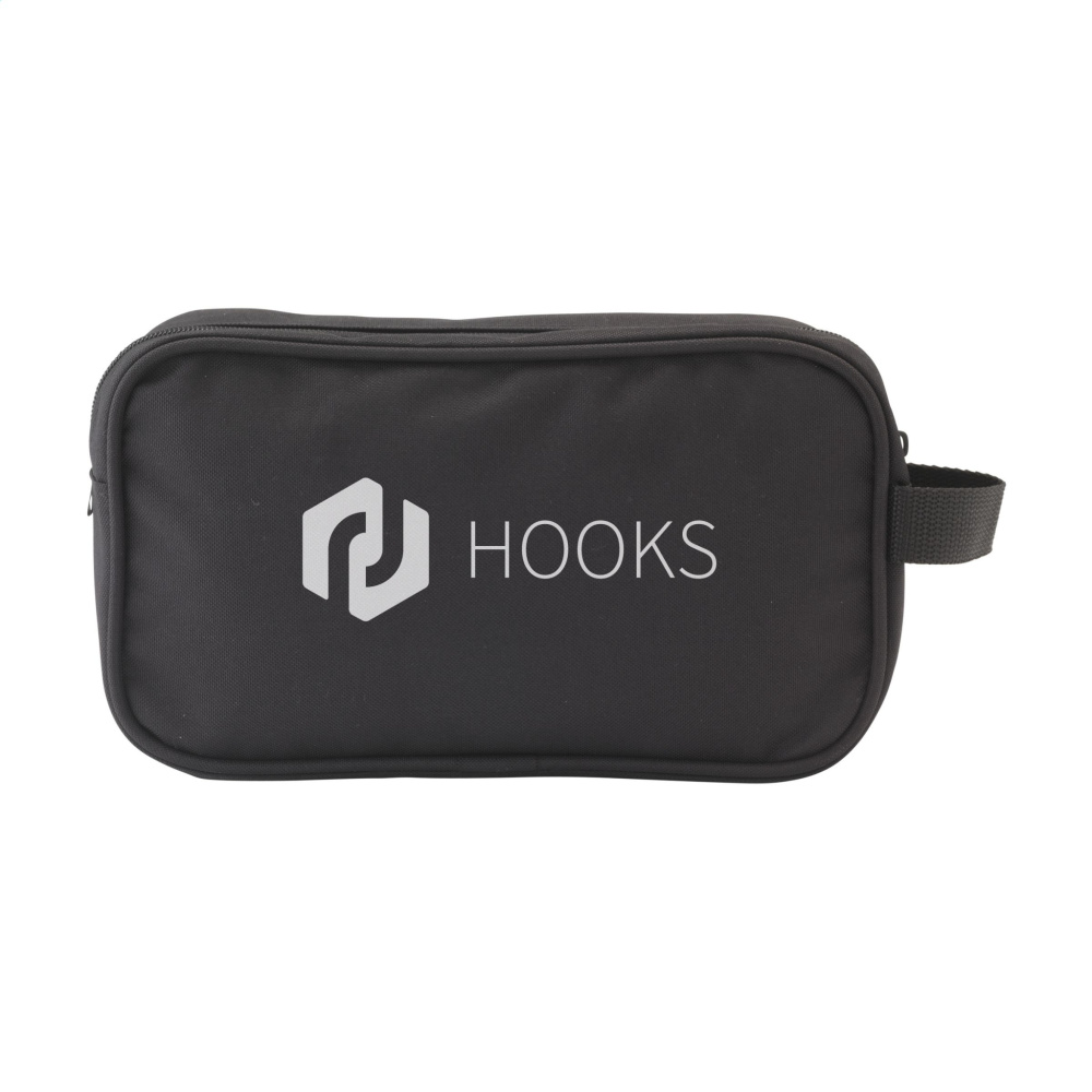 Logo trade corporate gift photo of: Cosmetic Bag RPET toiletry bag