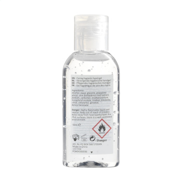 Logotrade promotional merchandise image of: Caring Hygienic Hand Gel 50 ml