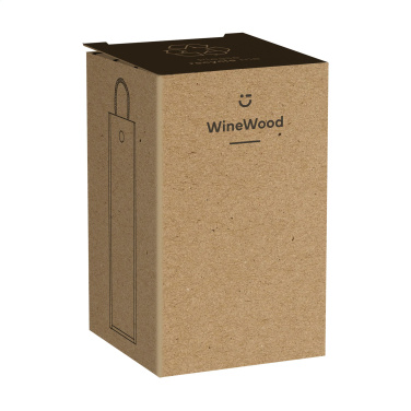 Logo trade promotional item photo of: WineWood wine box