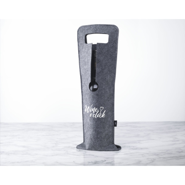 Logo trade corporate gift photo of: Wine Bag-to-Give GRS RPET