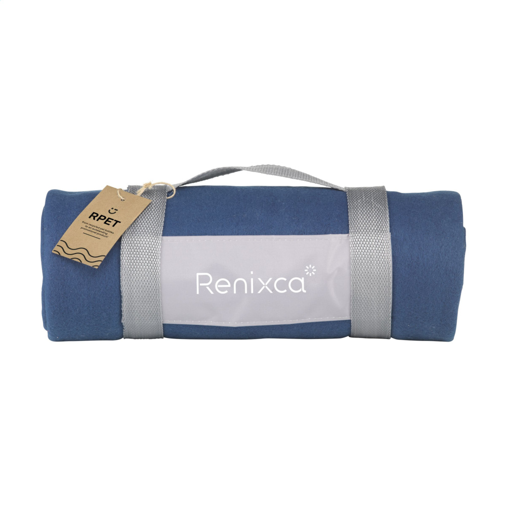 Logotrade business gifts photo of: SuperSoft RPET (180 g/m²) fleece blanket