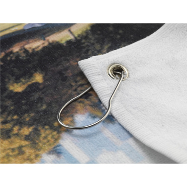 Logo trade promotional products image of: GolfTowel 400 g/m² 30x50