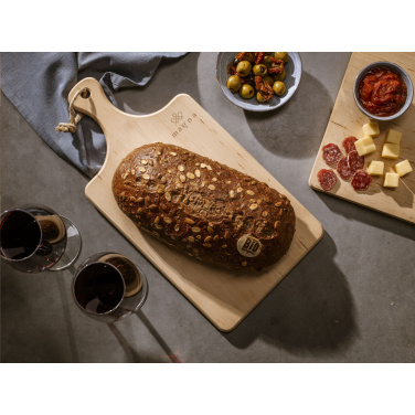 Logo trade promotional product photo of: Alder Wood Cutting Board Handle