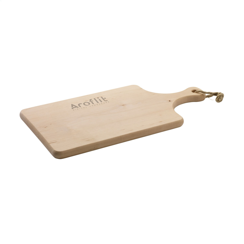 Logo trade advertising products image of: Alder Wood Cutting Board Handle