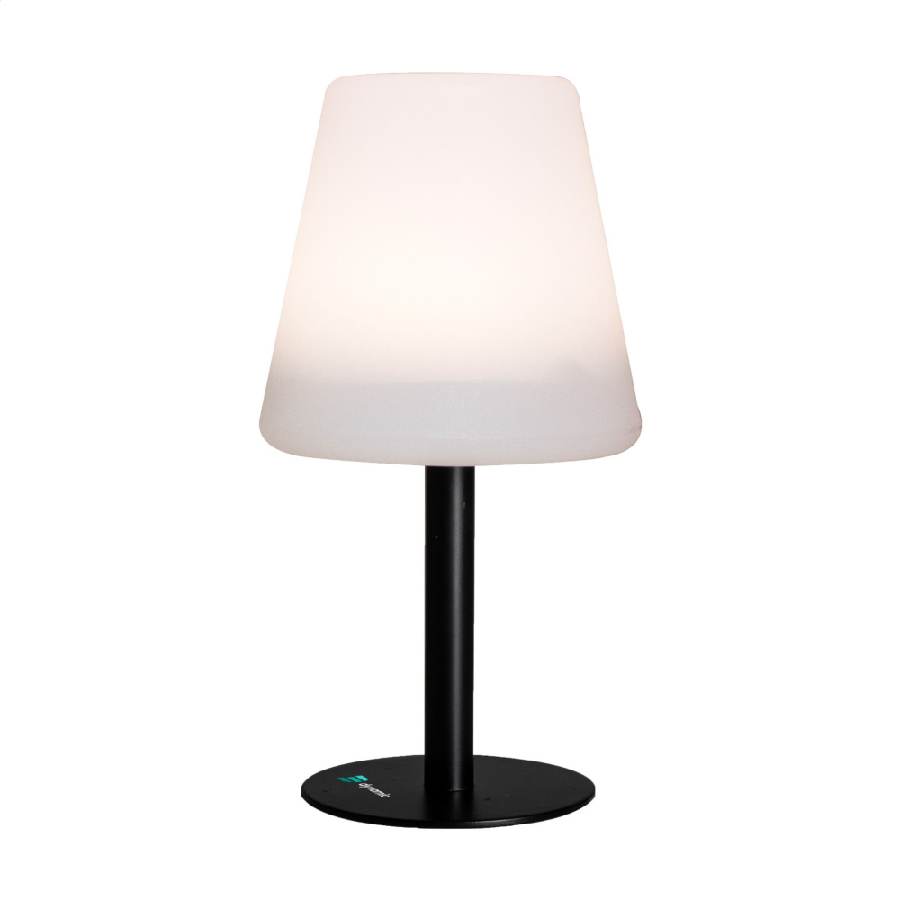 Logo trade promotional merchandise picture of: Gusta Solar Table Lamp