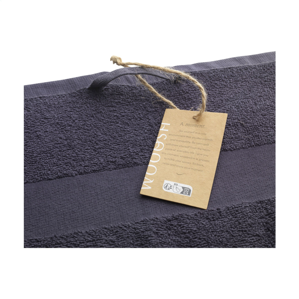 Logo trade promotional gifts picture of: Wooosh Bath Towel GRS Recycle Cotton Mix 140 x 70 cm