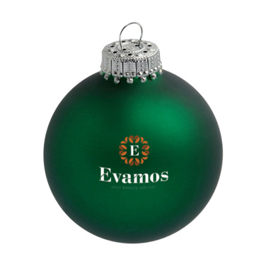 Logotrade promotional gift picture of: Christmas Bauble Ø 6 cm - Made in Europe