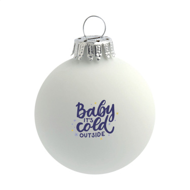 Logo trade promotional gifts picture of: Christmas Bauble Ø 6 cm - Made in Europe