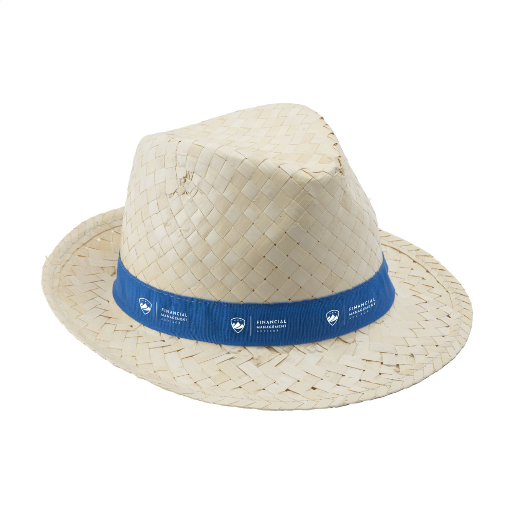 Logo trade advertising products image of: Toledo Straw Hat