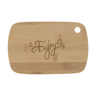 Logo trade promotional gifts picture of: Bamboo Cheese Platter 2-pcs