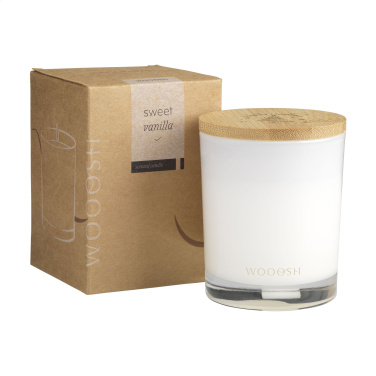 Logotrade promotional merchandise image of: Wooosh Scented Candle Sweet Vanilla X-Mas