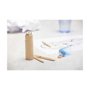 Logo trade promotional gifts image of: ColourTube pencils