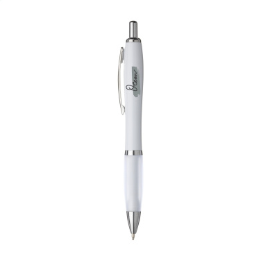 Logo trade promotional giveaways picture of: Athos White pen