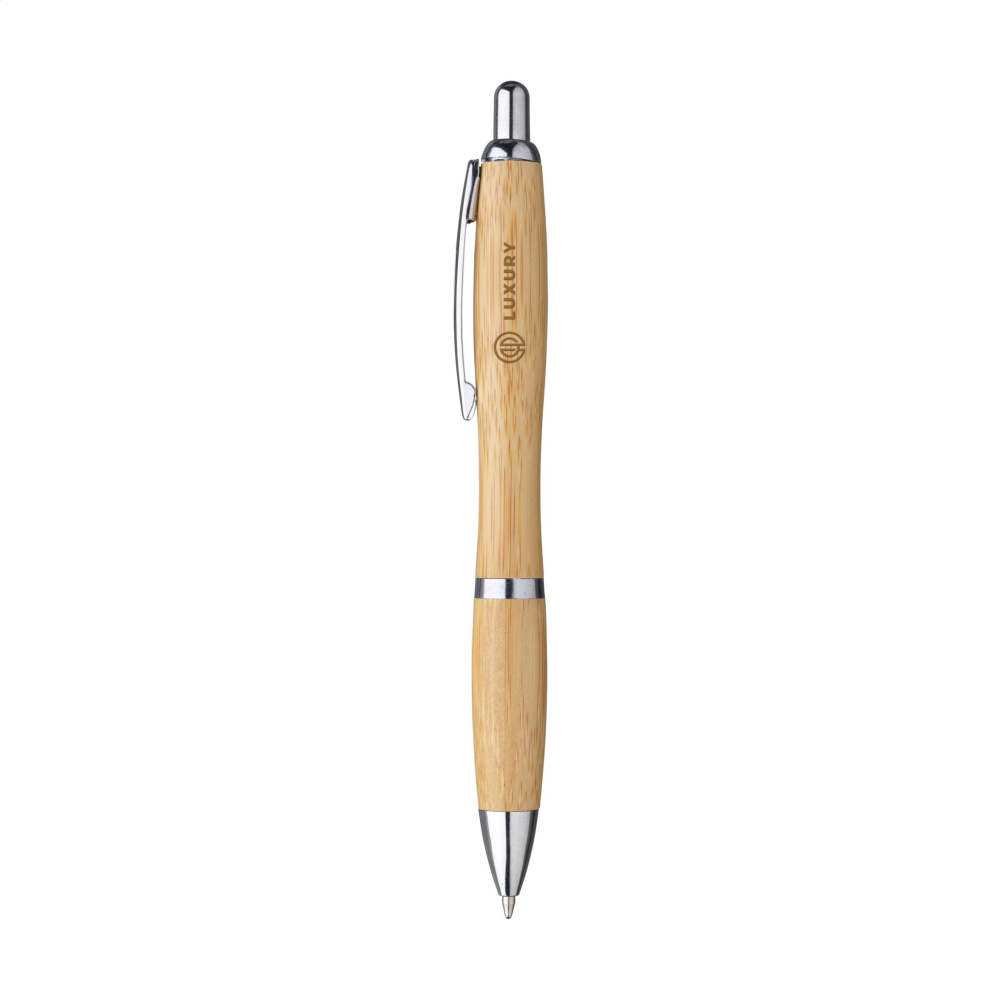 Logo trade advertising products picture of: Athos Bamboo pen